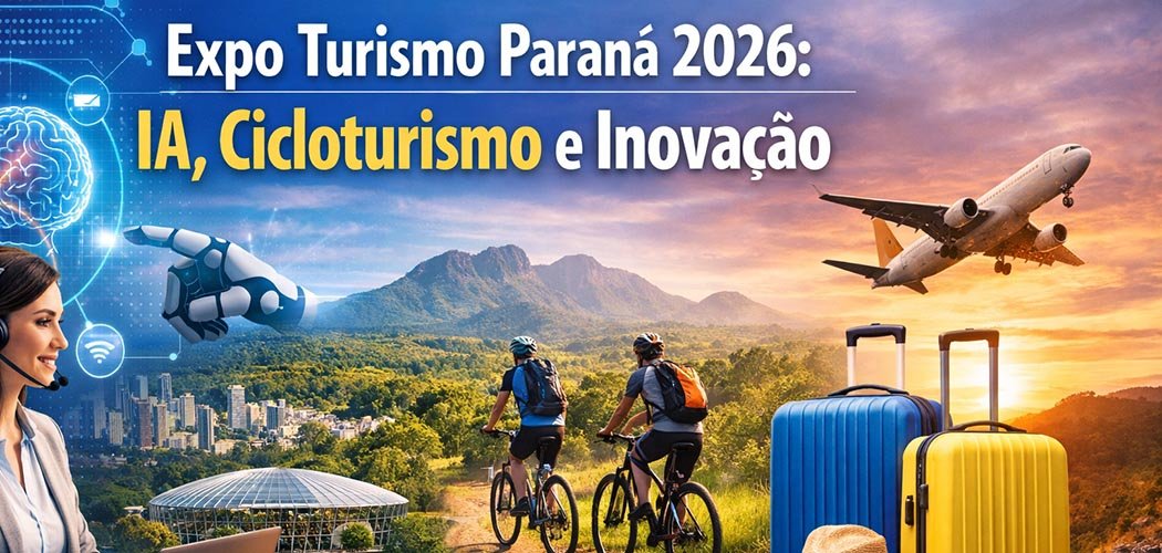 Expo Turismo Paraná 2026 destaca IA, cicloturismo e inovação no setor de viagens